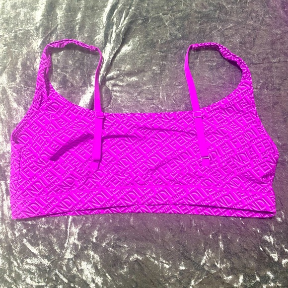 Brand New Unworn Fendi X Skims Bralette Size L